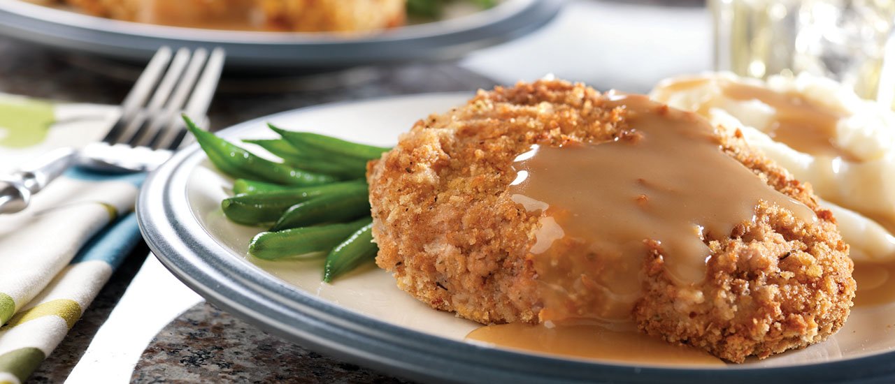 Pork Chops with Gravy