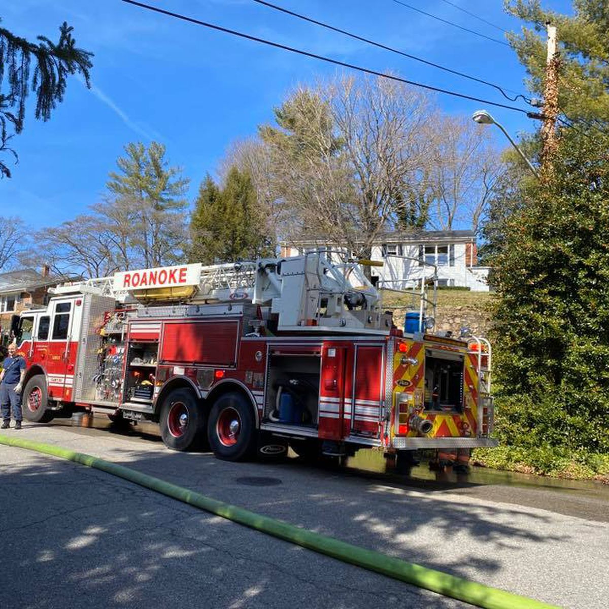 One displaced after Roanoke fire