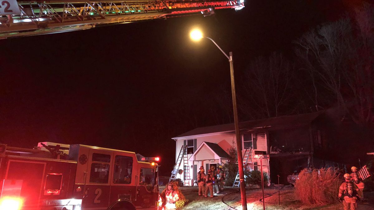 Roanoke Fire-EMS dispatched to a house fire in Roanoke