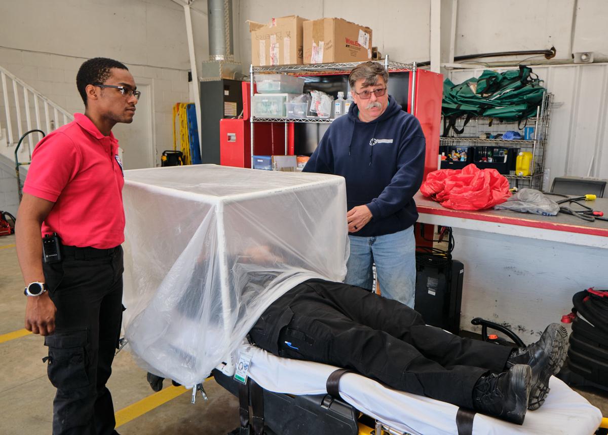 Roanoke Valley first responders now using plastic tents to protect patients and providers