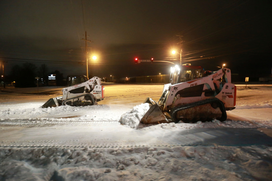 Public works crews brace for potential black ice on roads