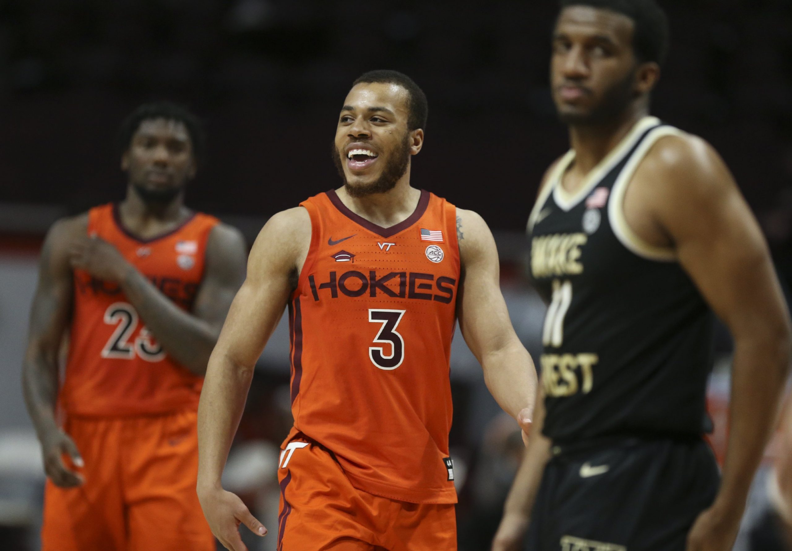 Aluma, No. 16 Virginia Tech pound Wake Forest 84-46