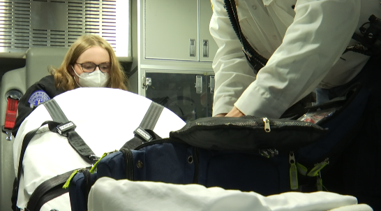 Roanoke County high school senior fulfills her dream by becoming a volunteer EMT