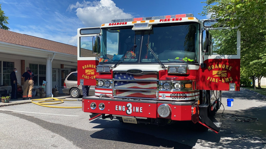 Fire crews from multiple counties responded to a house fire in Botetourt County