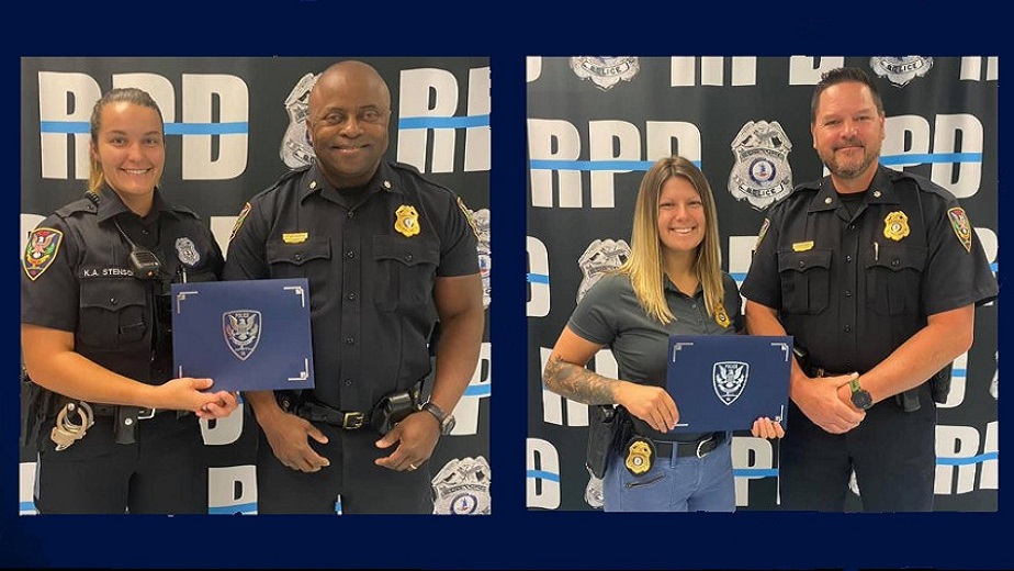 Recognitions given by the Roanoke Police Department