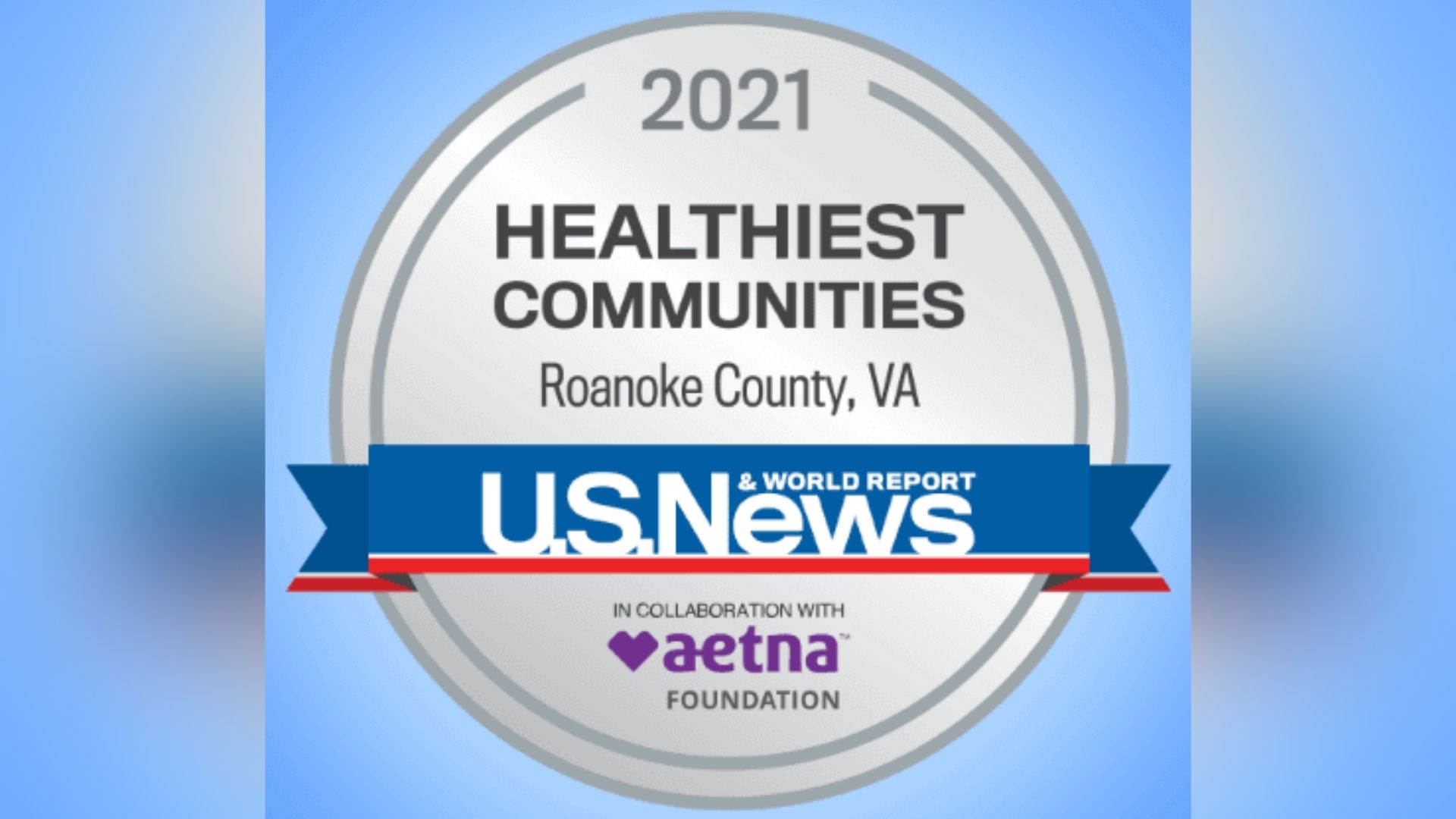 Roanoke County named as one of the Healthiest Communities for 2021