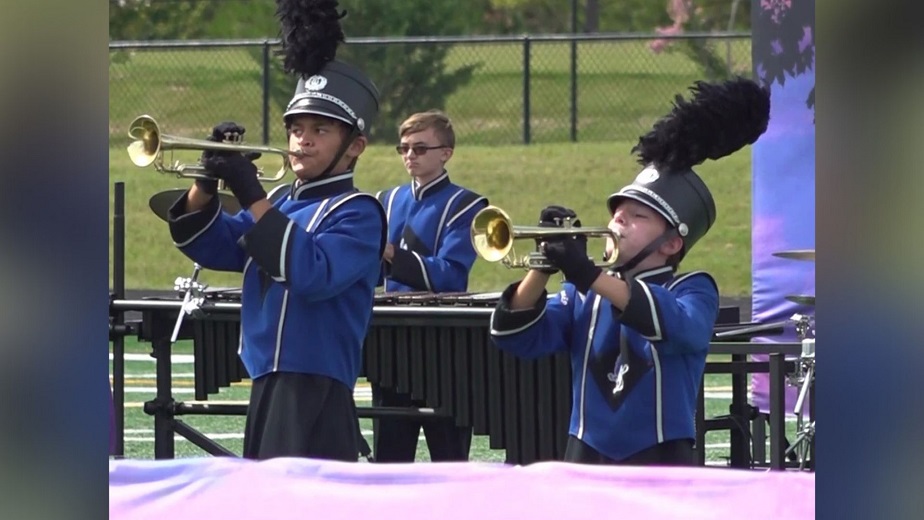 School bands from Virginia gathered at the Star City Classic Marching Band Competition