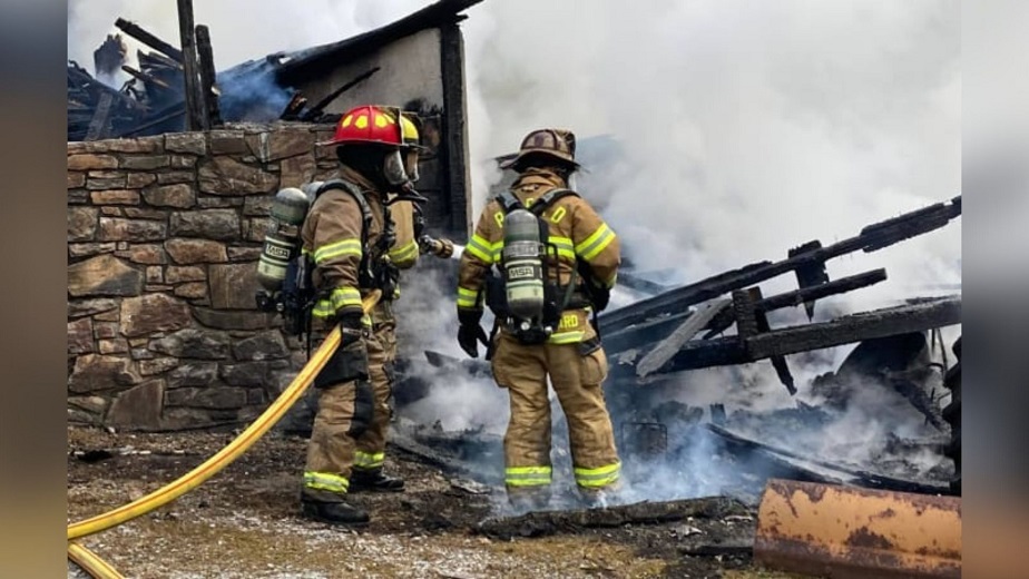 Two people displaced after fire destroyed Roanoke County home