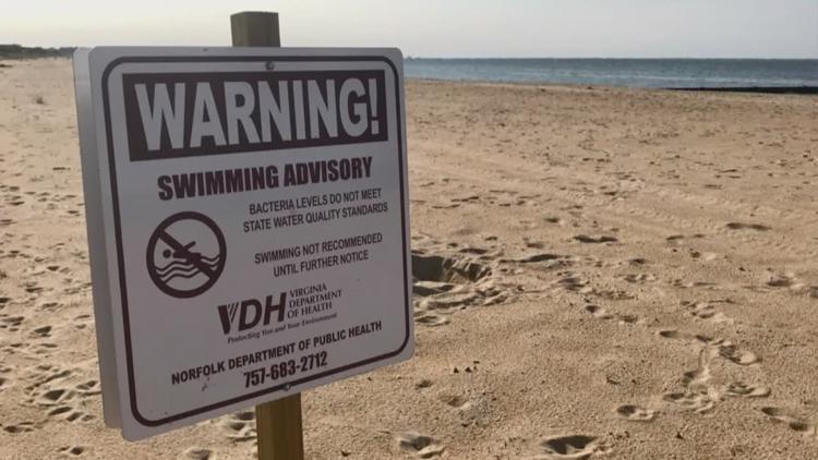 2 Newport News beaches have high levels of bacteria in water