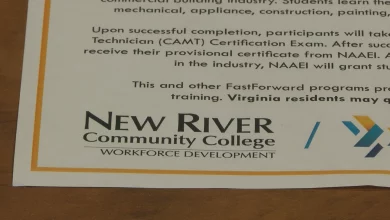 New River Community College offers a program for apartment maintenance technicians