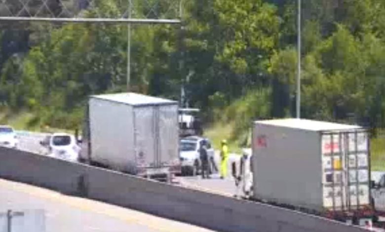 Crash on I-81N in Montgomery County causing delays in traffic