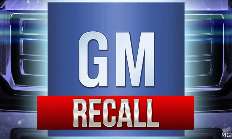 GM recalls 484K big SUVs to fix problem third-row seat belts