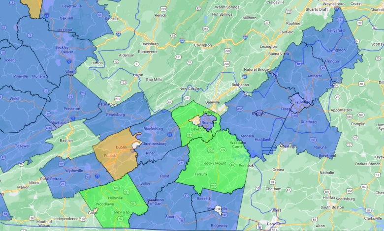 Over 2,000 AEP customers without power after severe weather in Central and Southwest Virginia