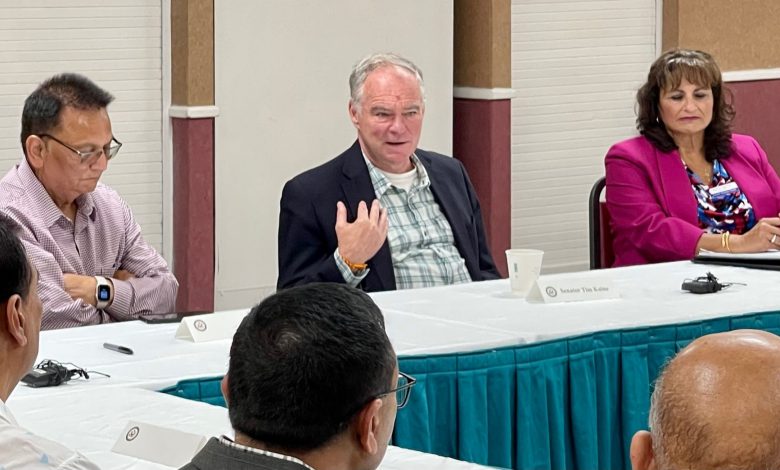 Immigration reform discussions subject of Kaine’s visit to Salem