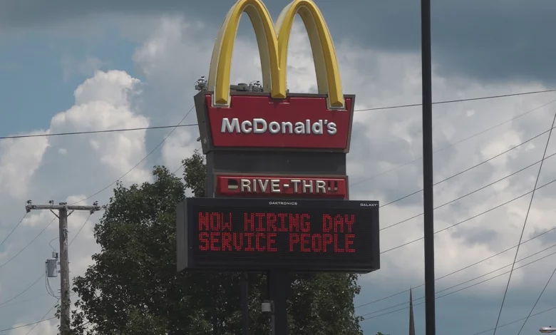 McDonald’s restaurants offered on-the-spot interviews in Roanoke