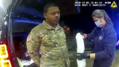 No charges for Va. officer who pepper-sprayed Army lieutenant