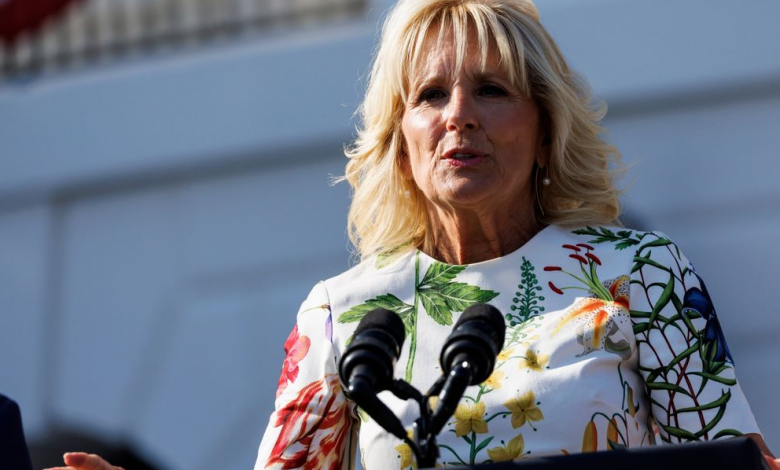 First lady Jill Biden tests positive for COVID-19