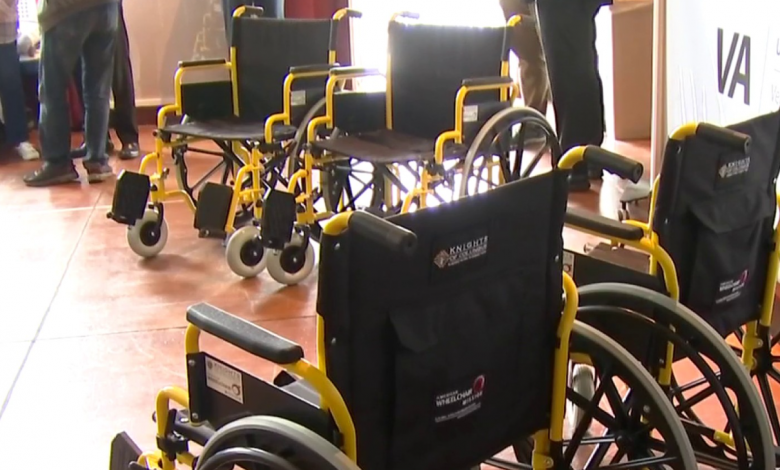 90 wheelchairs donated to Salem VA Medical Center