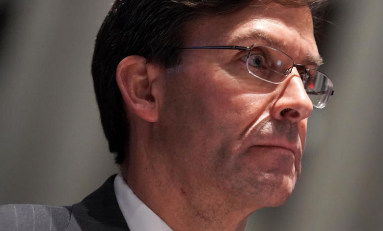 Former Defense Secretary Mark Esper also has government-provided “protection 24/7” because of Iran threats