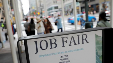 Jobless claims rise to new 8-month high