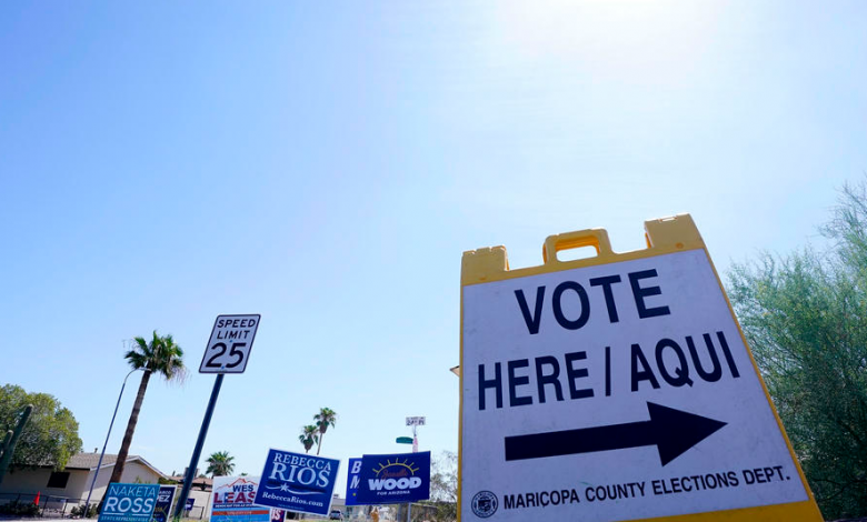 2022 midterm primary results in Arizona, Missouri, Kansas, Michigan and Washington