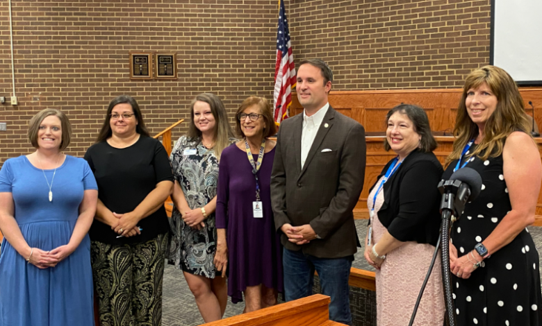 Attorney Gen. Jason Miyares meets with law enforcement in Martinsville