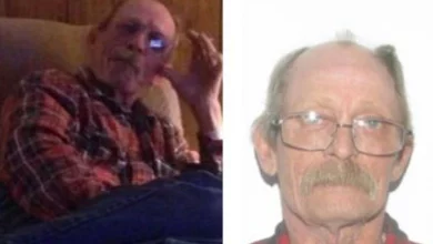 Authorities searching for a missing elderly man