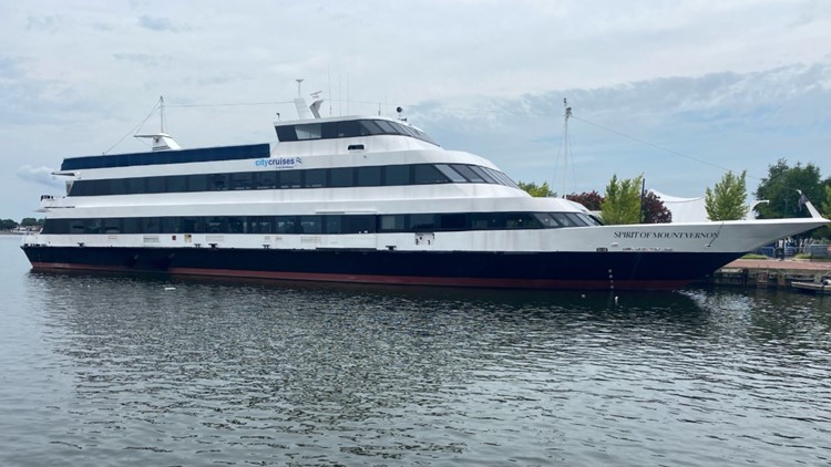 Spirit of Mount Vernon starts sailing in Norfolk