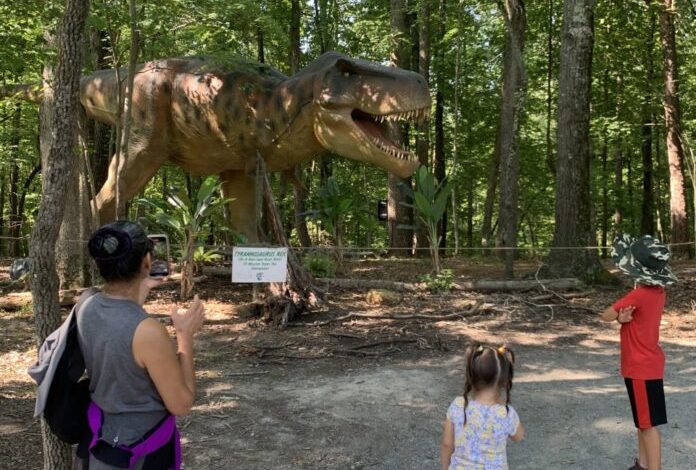 T-Rex Trail At Explore Park Goes Extinct This Weekend