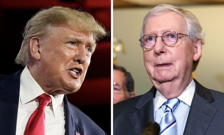 Trump refers to McConnell as a “piece of s—” during an interview