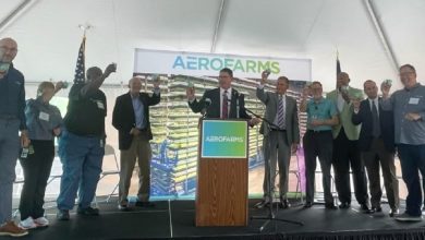 AeroFarms marks the opening of a new facility in Danville