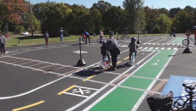 Students may learn about road rules at Westside Elementary School’s new traffic garden