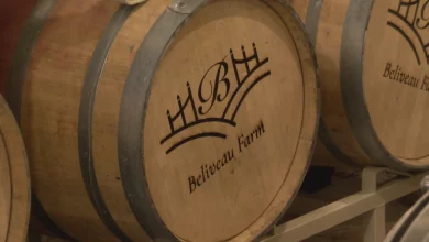 Beliveau Winery changed harvest schedule due to Ian