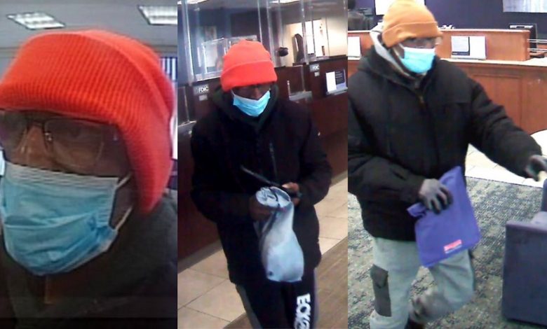 FBI and Roanoke police searching for a man in connection with two bank robberies