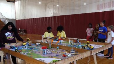 Martinsville students ready to compete in a regional Lego Robotics tournament