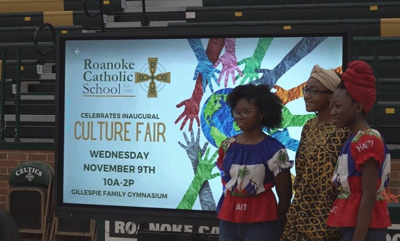 Very first Culture Fair held at Roanoke Catholic School